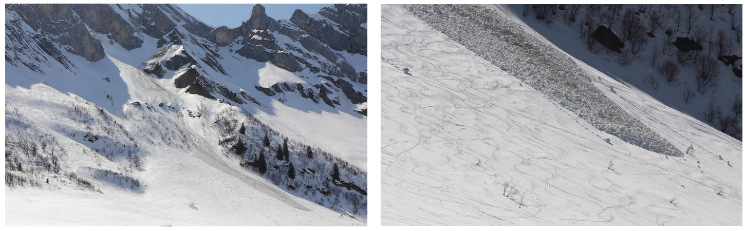 Neige de printemps et avalanches